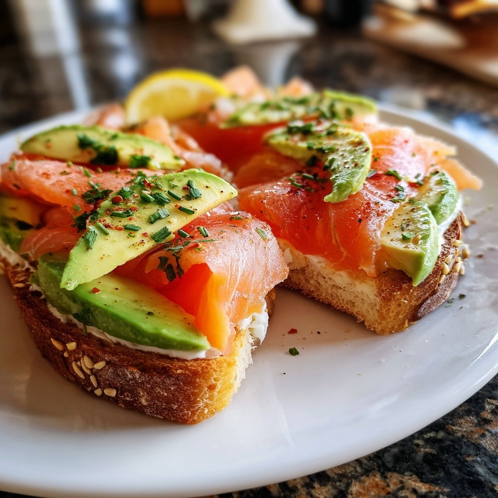 Chili Limette Lachs Avocado Toast