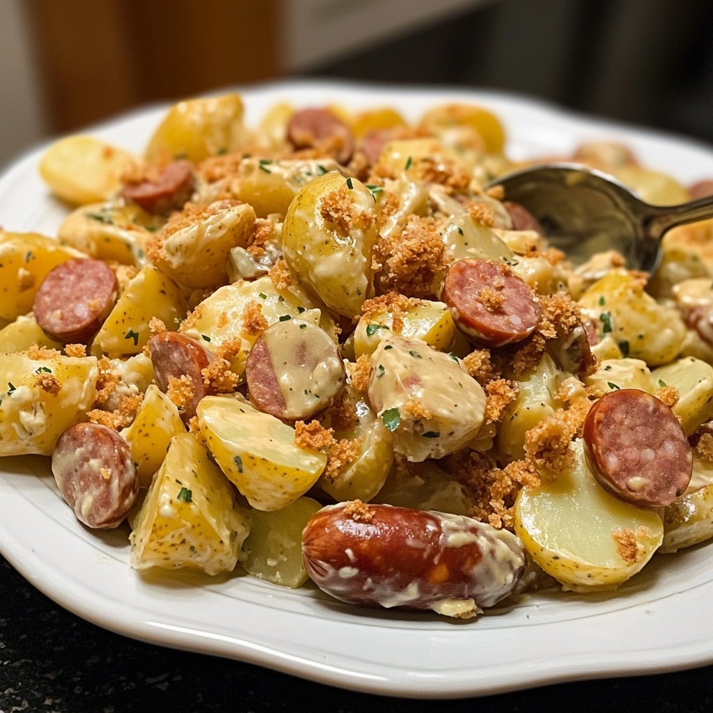 Kartoffelsalat mit Würstchen