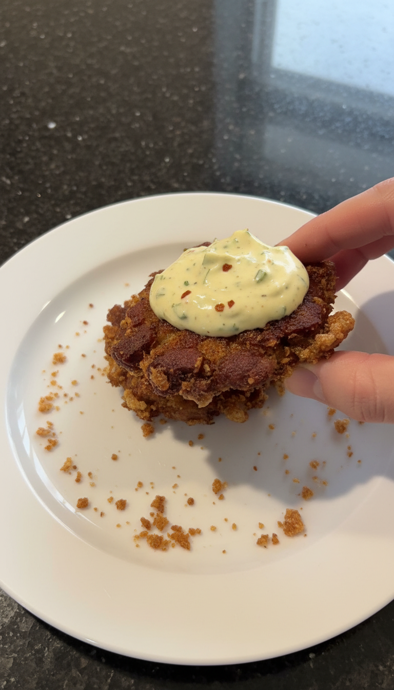 Bourbon Rind Slider mit Aioli