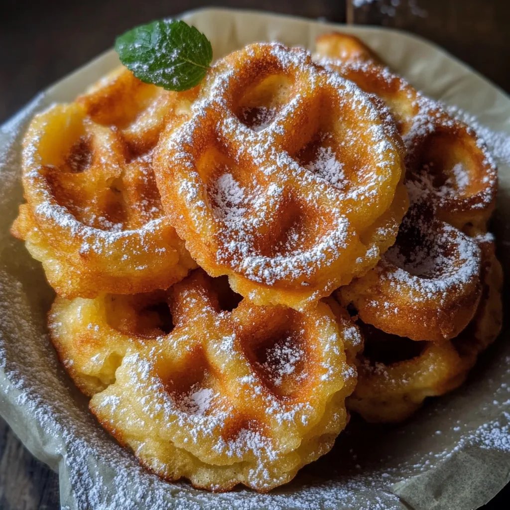 Schwedische Apfelwaffeln