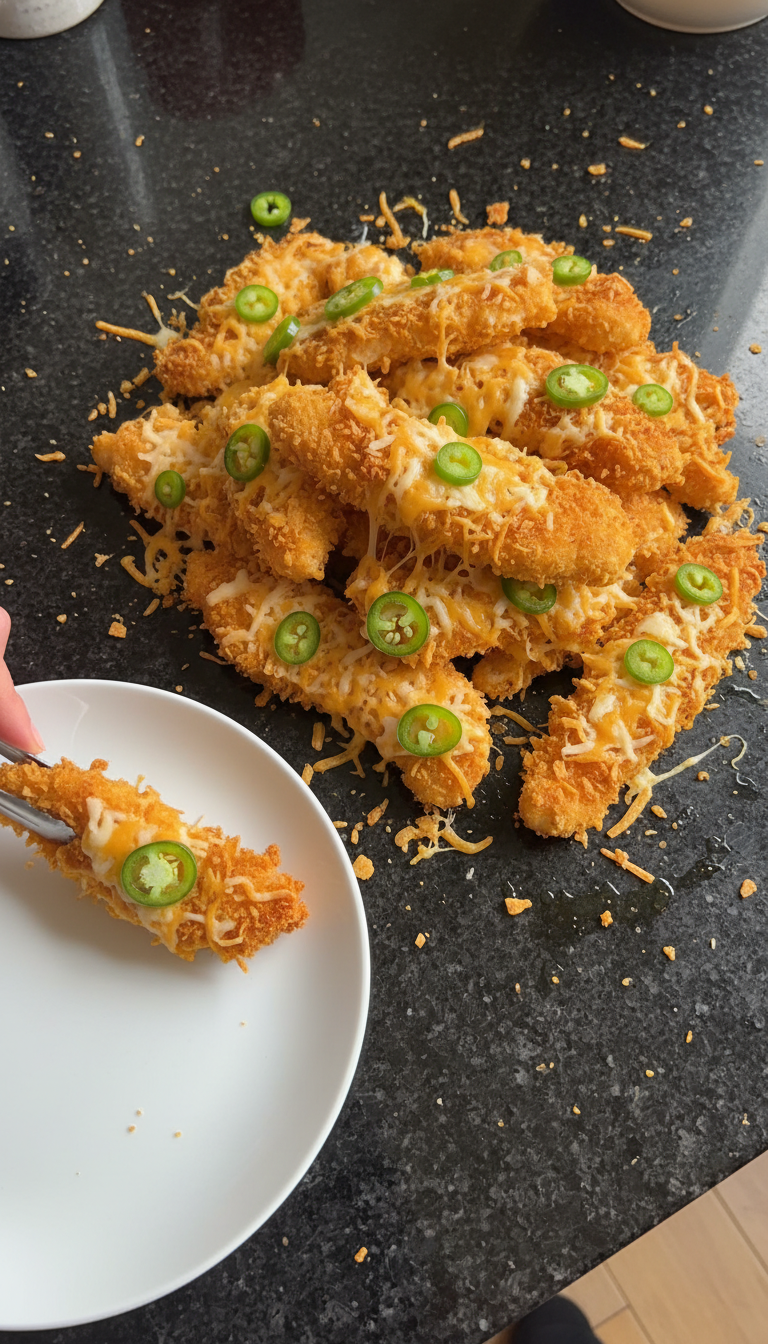 Nacho Panierte Hähnchenstreifen