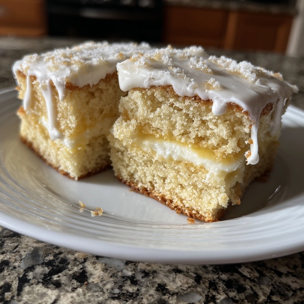 Doppeldecker-Butterplätzchen mit Vanillecreme​