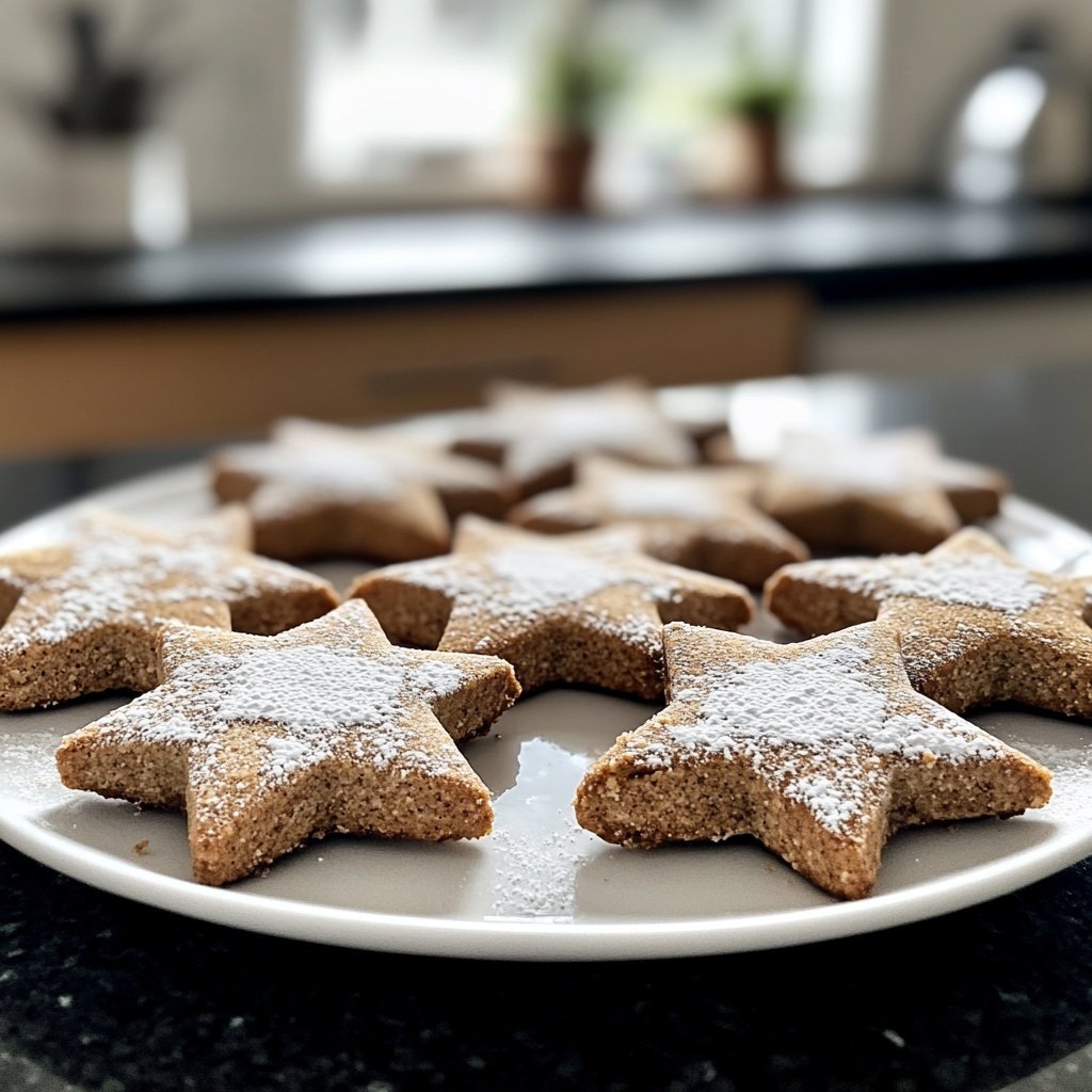 Einfache Vegane Zimtsterne – Gesundes Weihnachtsgebäck