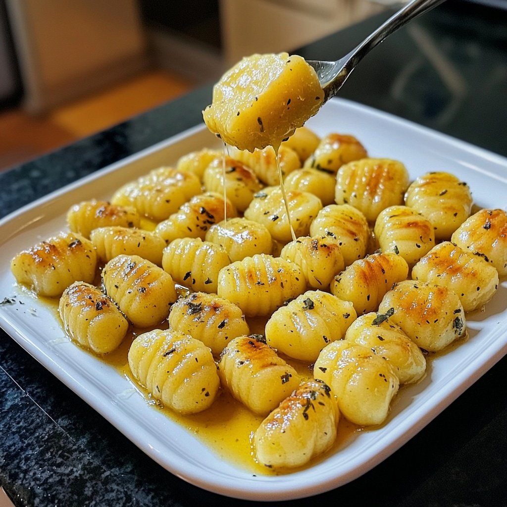 Kürbisgnocchi mit Salbeibutter