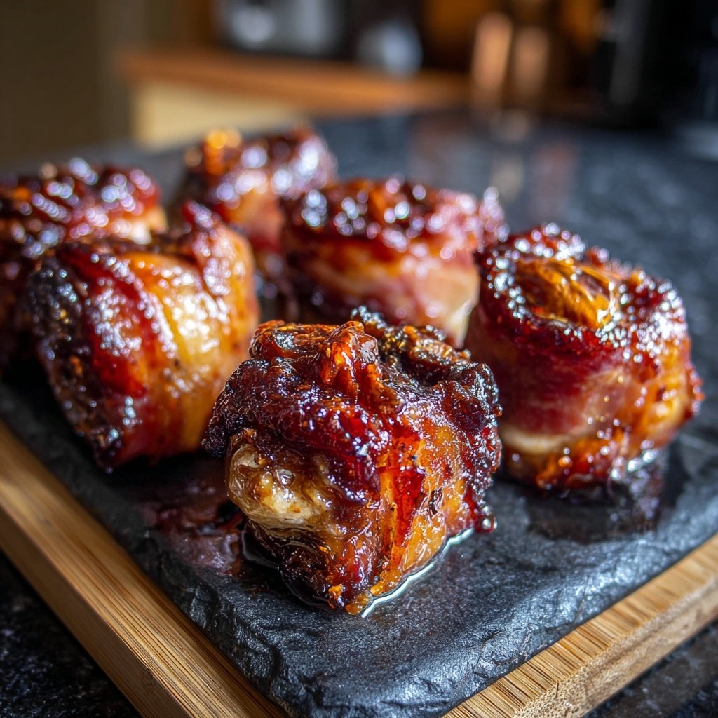 Datteln im Speckmantel süß scharf