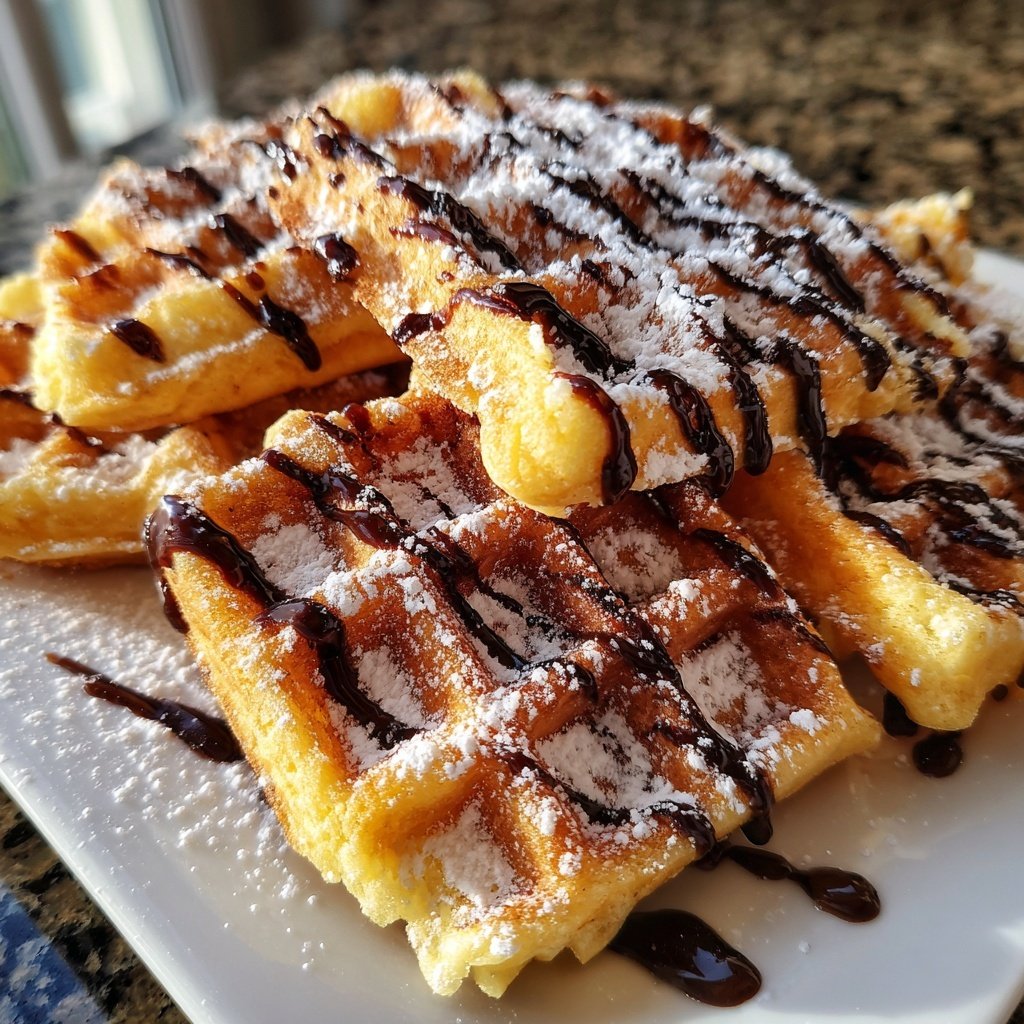 Waffelkekse Rezept - einfach & schnell