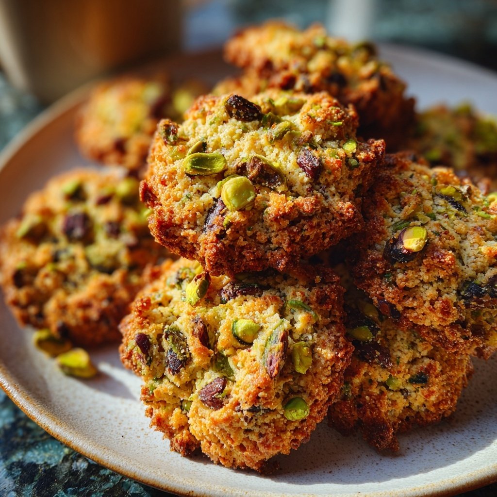 Pistazien-Plätzchen Rezept