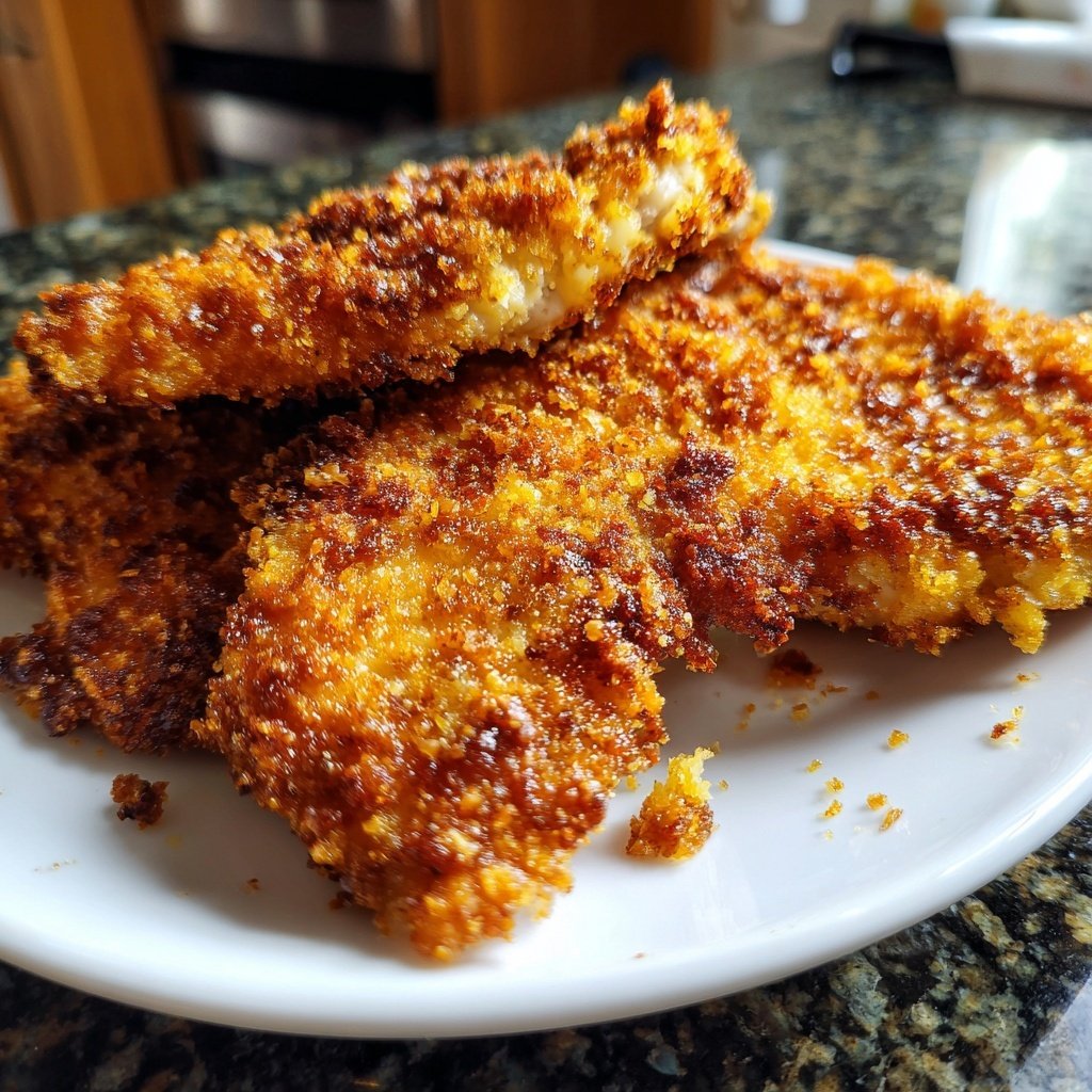 Crispy Chicken Schnitzel