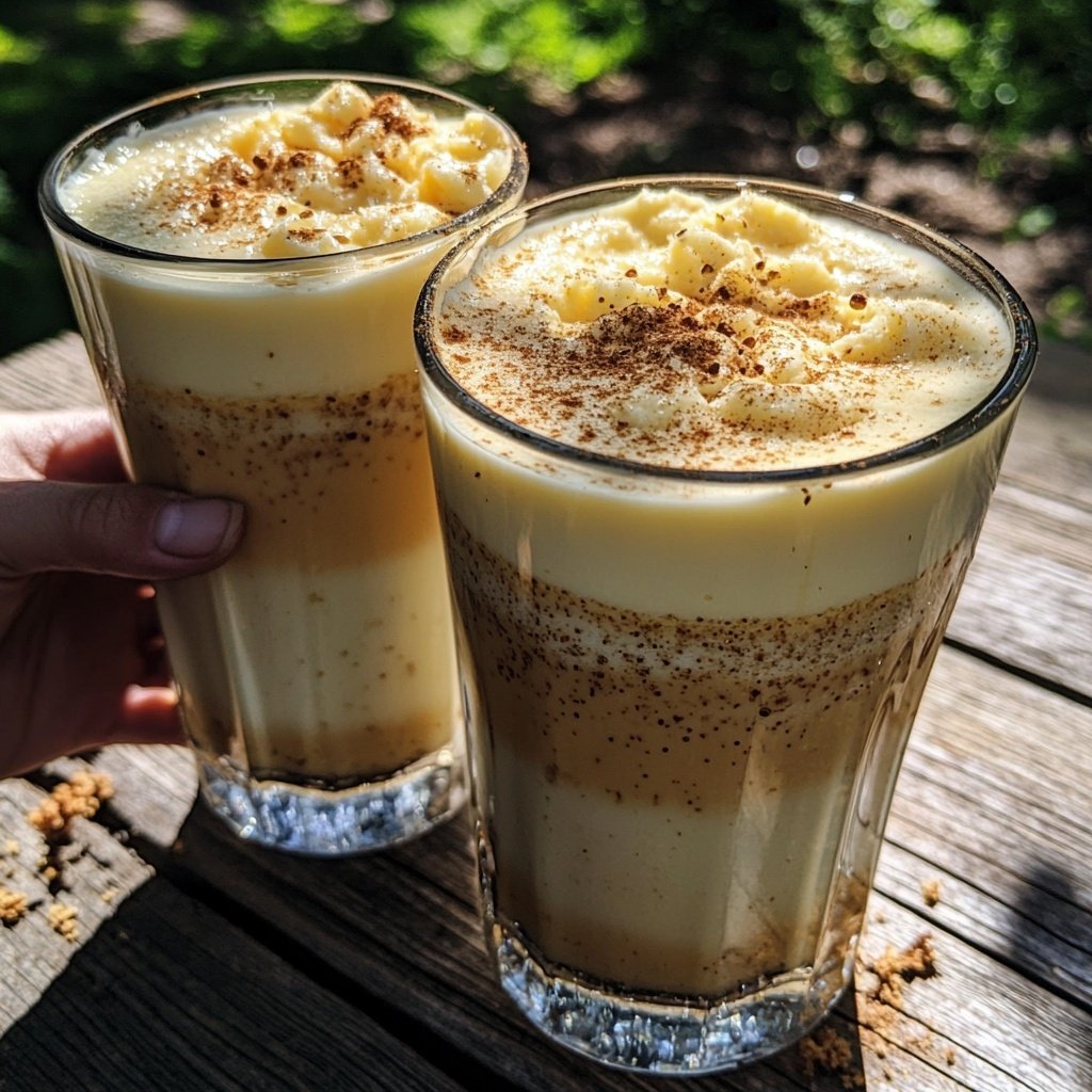 Cremiger Eierlikör-Latte