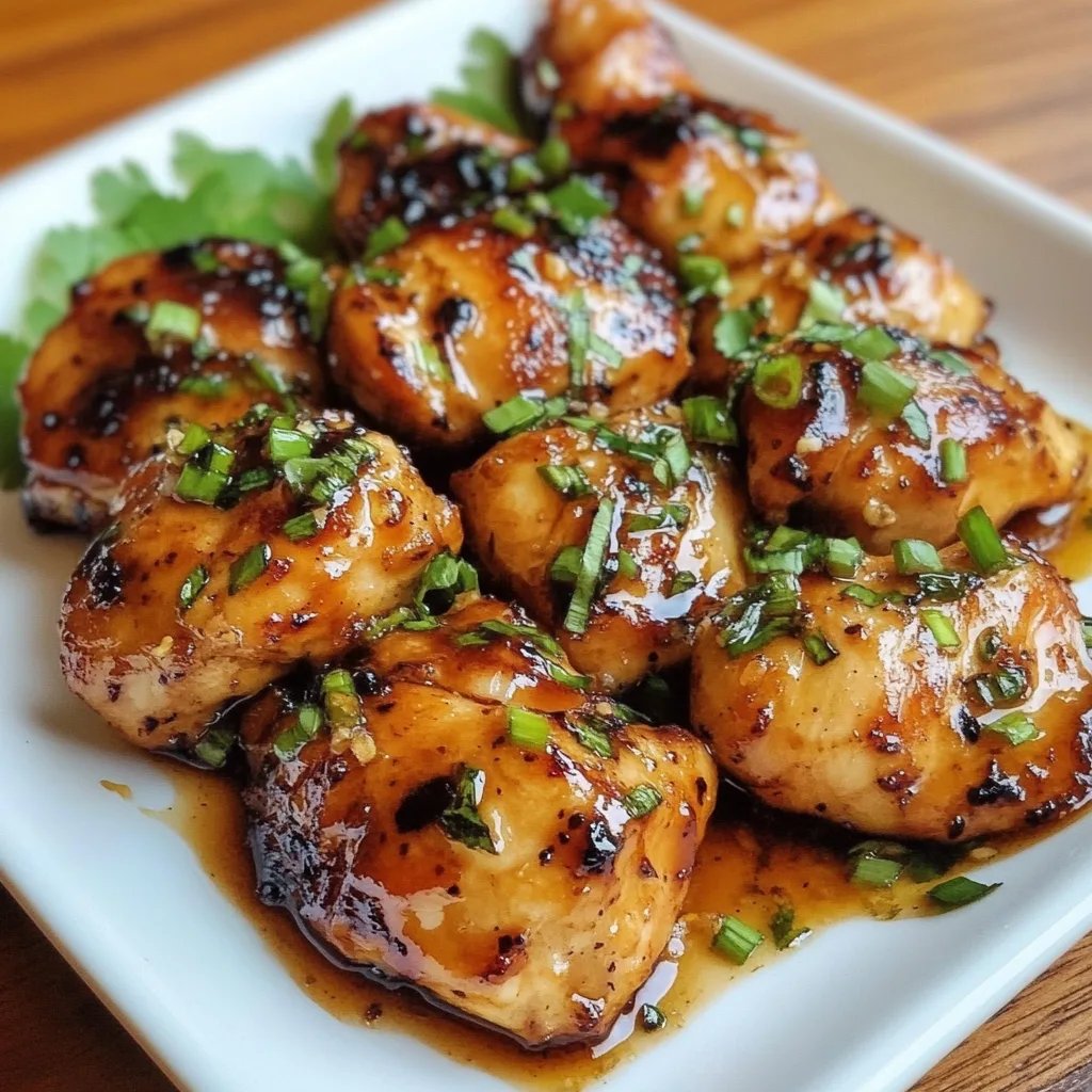 Honig Knoblauch Hähnchen