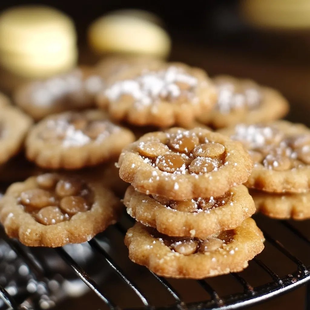 Walnuss Kekse | mit Honig und Karamell