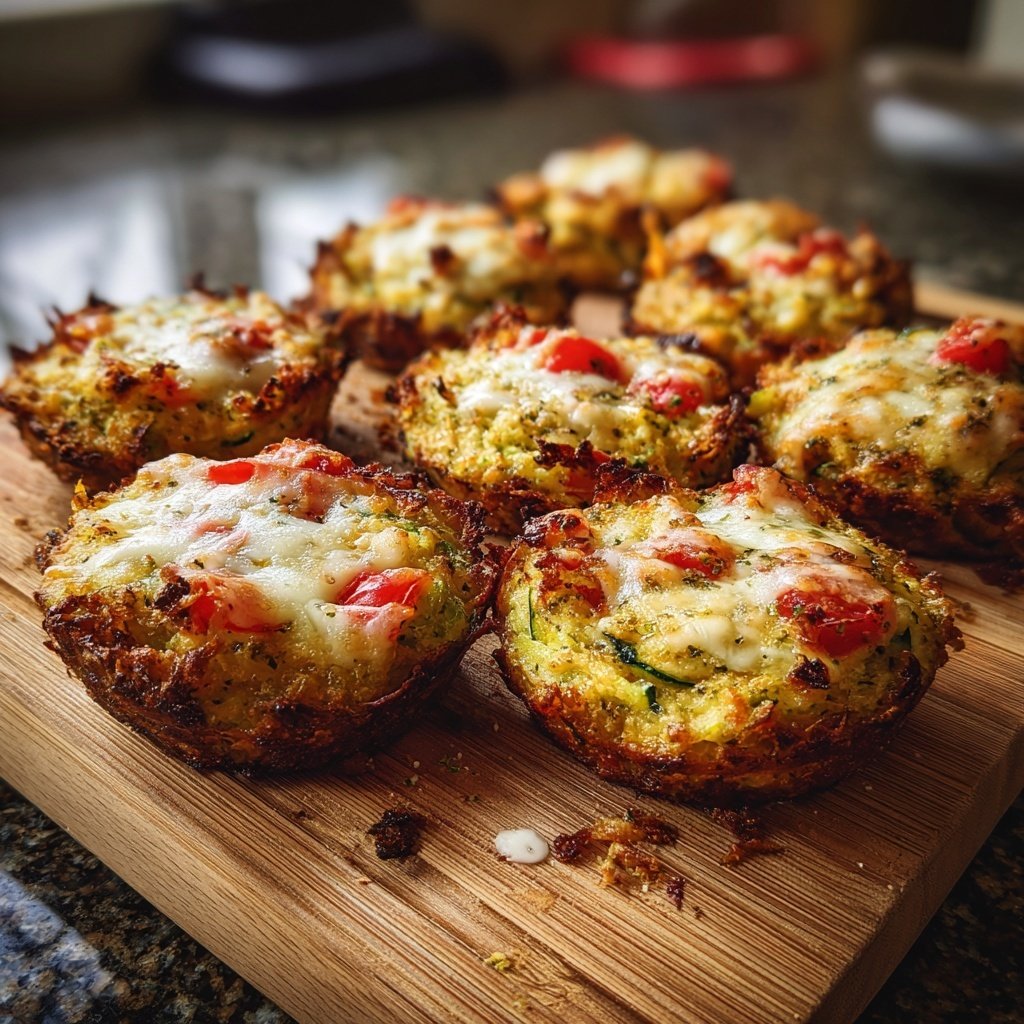 Zucchini Pizza Bites