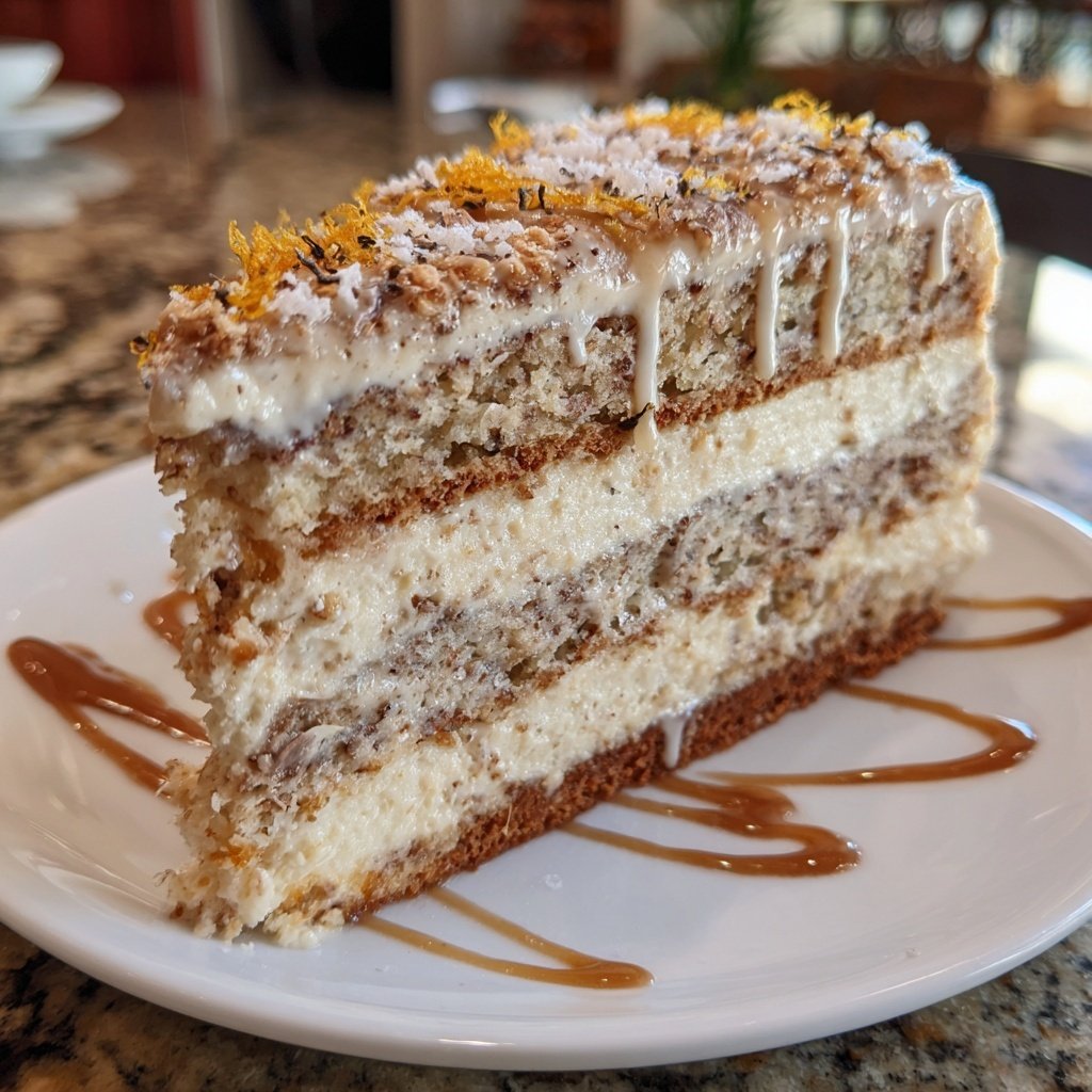 Steinbock Earl Grey Sahne Kuchen