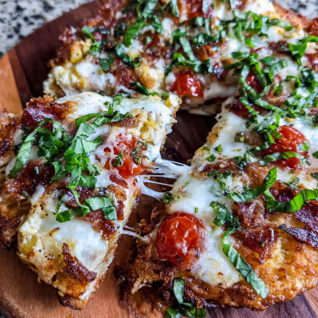 Kreative Frühstücks-Pizza für Viele