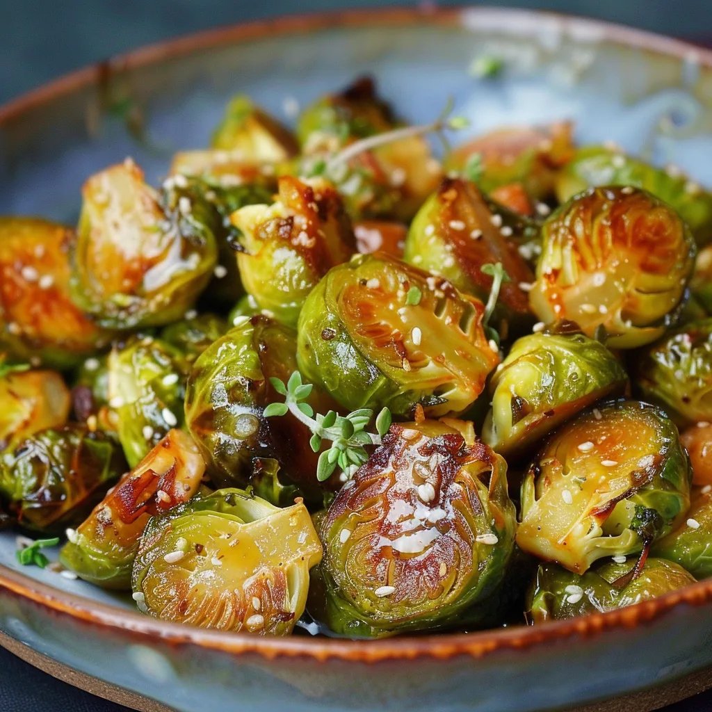 Rosenkohl aus dem Ofen