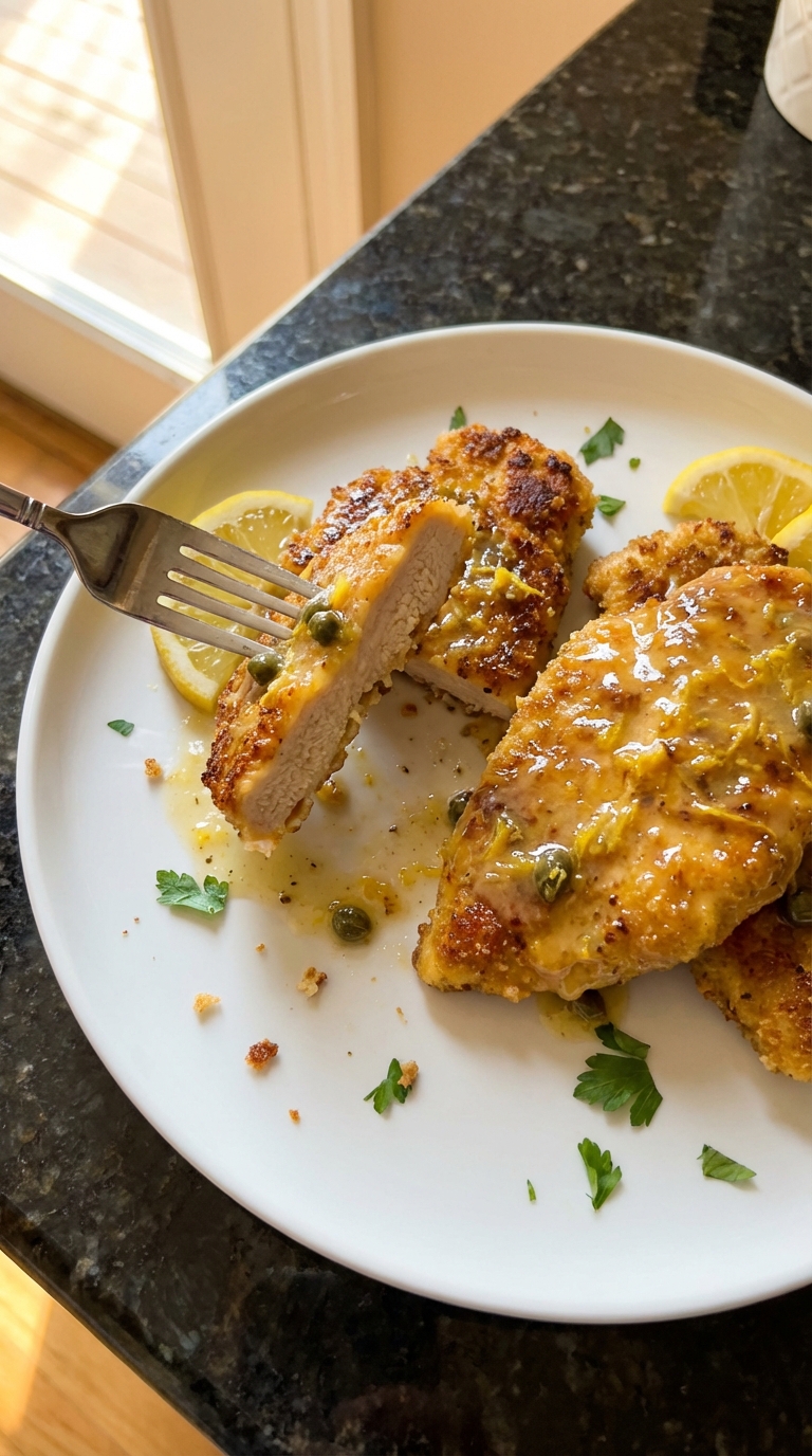Limoncello Hähnchen Piccata