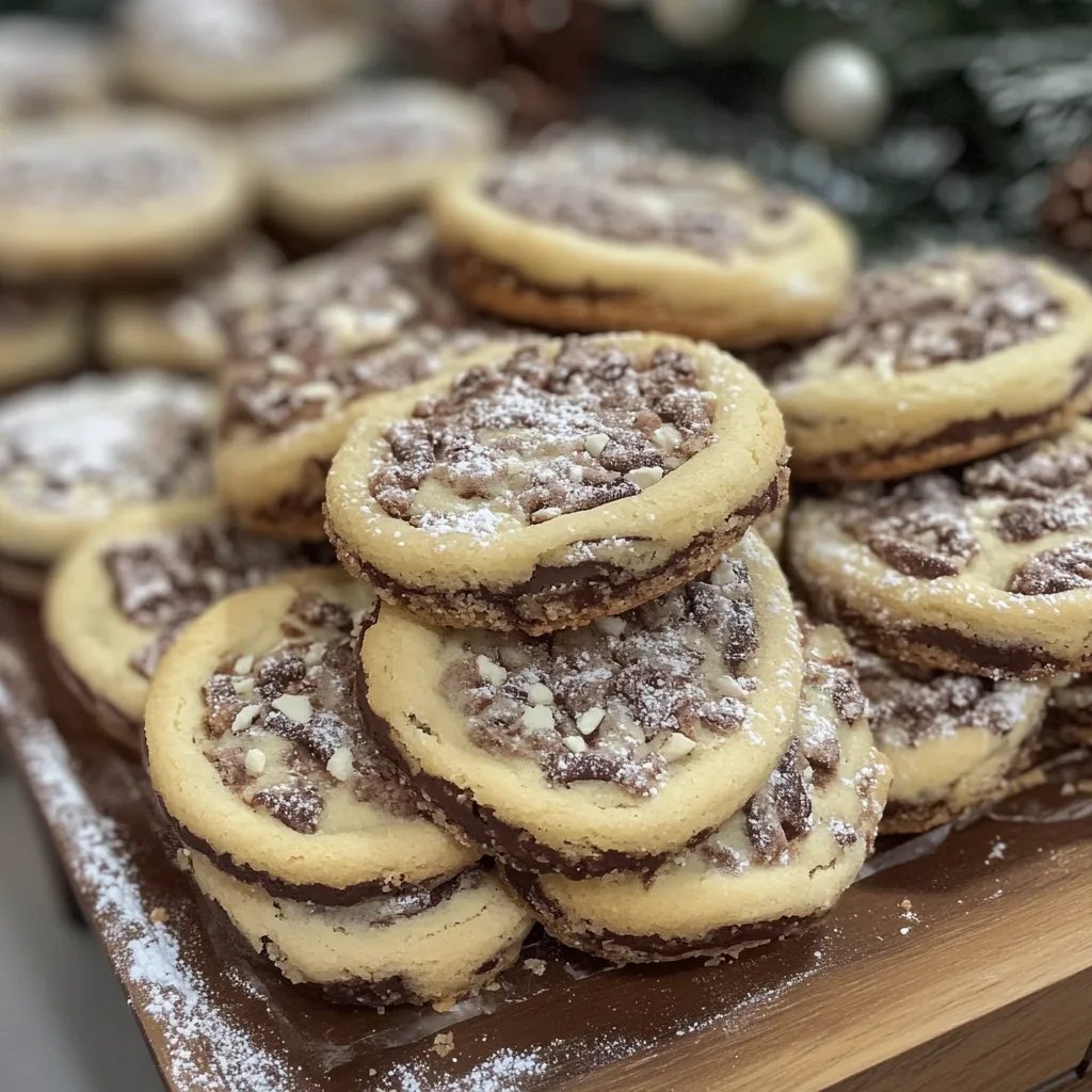 Baumstamm-Plätzchen