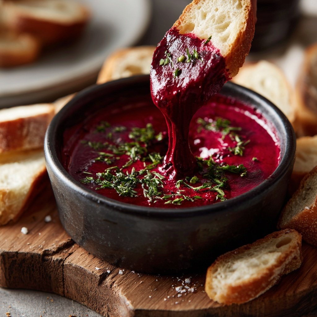 Rote Bete Fondue Dip